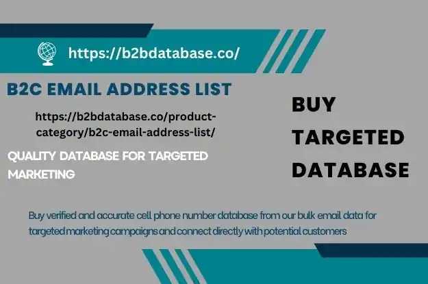 B2C Email Address List