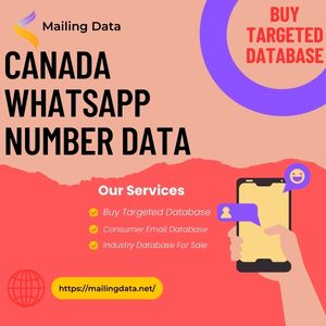 Canada WhatsApp Number Data