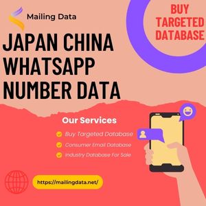 Japan China WhatsApp Number Data