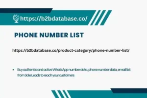 Phone Number List Database